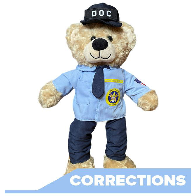 C.O Cuddles Corrections Officer Bear - ZZZ BEARS - 