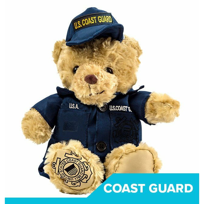 Coastie Sleeptight - Coast Guard Teddy Bear - ZZZ BEARS - 