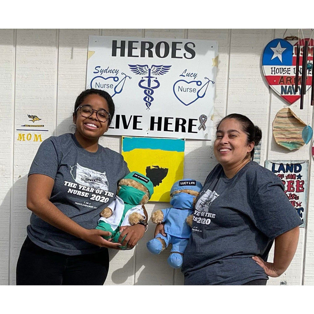 Nurse Hugs-a-Lot Teddy Bear - ZZZ BEARS - 