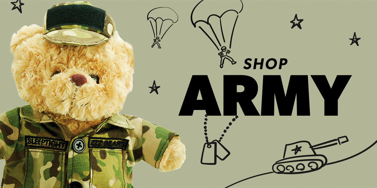 Army teddy bears