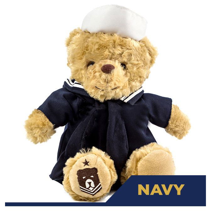 Sailor Sleeptight - Navy Teddy Bear - ZZZ BEARS - 