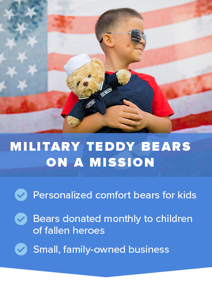 Military teddy bears