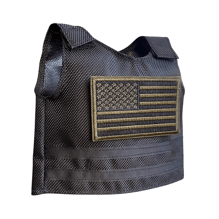 Tacticuddle Vest with Subdued American Flag - ZZZ BEARS - 